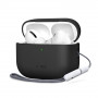 Tech-Protect Silicone silikoninis dėklas Apple AirPods Pro 3, juodas (Tech-Protect)