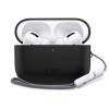 Tech-Protect Silicone silikoninis dėklas Apple AirPods Pro 3, juodas (Tech-Protect)