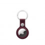 Apple AirTag FineWoven raktų pakabukas, bordo spalvos (MKG04ZM/A)