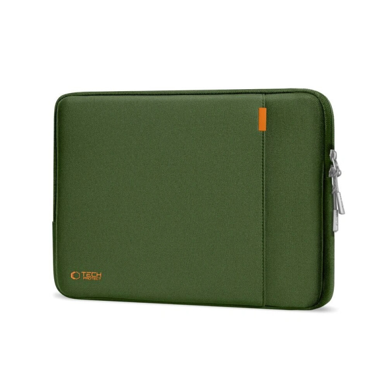 Tech-Protect Defender nešiojamojo kompiuterio dėklas 13-14 col. army green