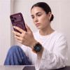 Tech-Protect Nylon Pro THP6032 laikrodžio dirželis, skirtas Garmin Fenix 5X / 5X Plus / 6X / 6X Pro / 7X / 8 / 8 Pro / 9 / 9 Pro (47 mm), oranžinis