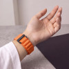 Tech-Protect Nylon Pro THP6032 laikrodžio dirželis, skirtas Garmin Fenix 5X / 5X Plus / 6X / 6X Pro / 7X / 8 / 8 Pro / 9 / 9 Pro (47 mm), oranžinis