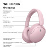 Sony WH-CH730N belaidės ausinės su mikrofonu, rožinės