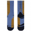 Buff Merino Lightweight Crew LWC4 kojinės, mėlynos spalvos, L
