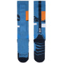 Buff Merino HW Over The Calf Socks HWO1 kojinės, Royal Blue, L