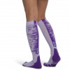 Buff Merino HW Over The Calf Socks HWO2 kojinės, Lilac Ice