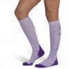 Buff Merino HW Over The Calf Socks HWO2 kojinės, Lilac Ice