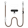 Tech-Protect C10S Rope Crossbody & Wrist dirželių rinkinys, Walnut Brown/Titanium
