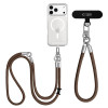 Tech-Protect C10S Rope Crossbody & Wrist dirželių rinkinys, Walnut Brown/Titanium