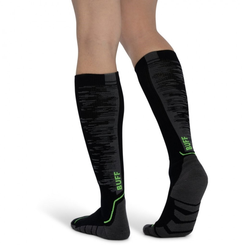 Buff Merino HW Over The Calf Socks HWO2 juodos L