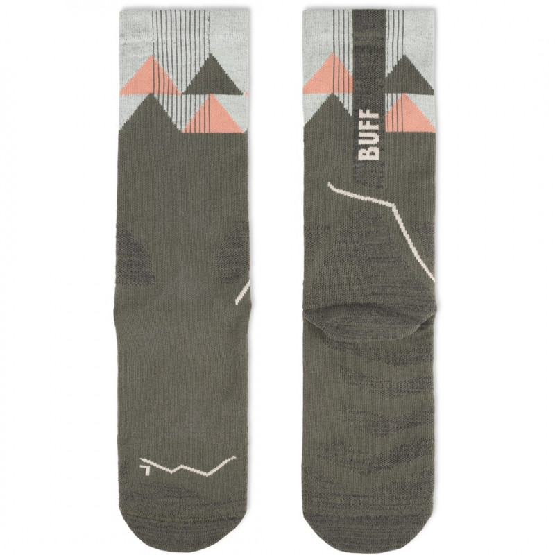 Buff Thermonet® Crew Socks TC Beetle Green L kojinės