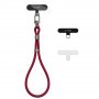 Tech-Protect C11S Rope Wrist Strap riešo dirželis, Burgundy Wine