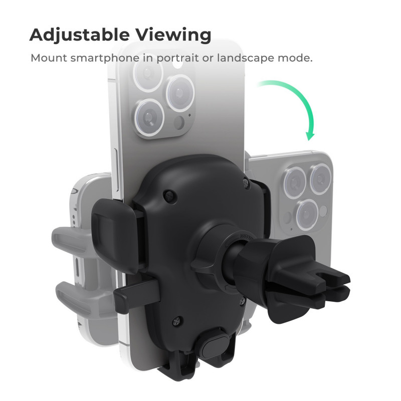 iOttie Easy One Touch 5 Air Vent Flush Mount laikiklis telefonui į automobilio oro angą