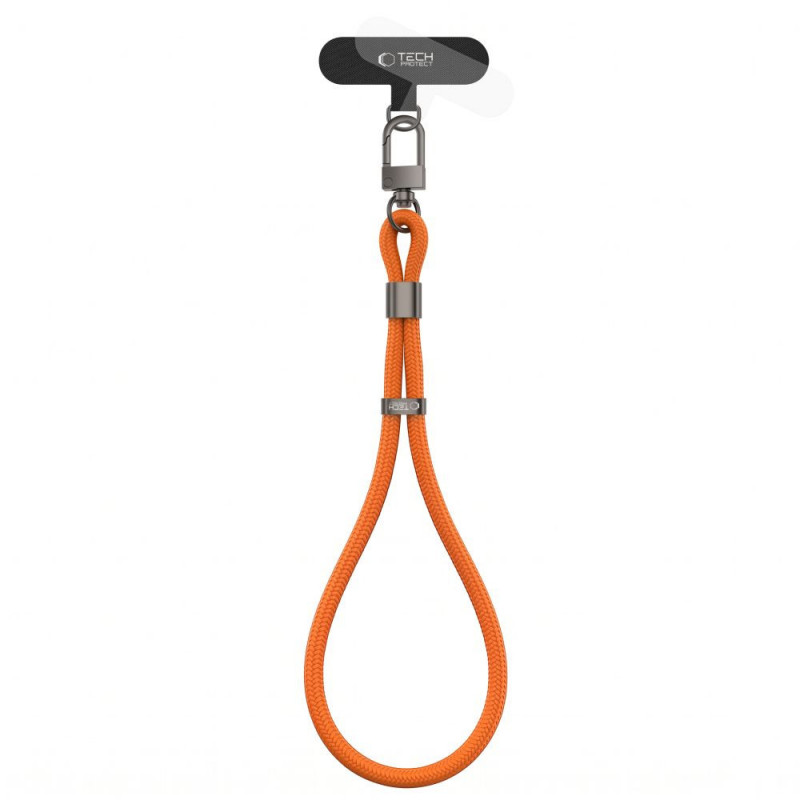 Tech-Protect C11S Rope Wrist Strap rankinė juostelė, Cosmic Orange