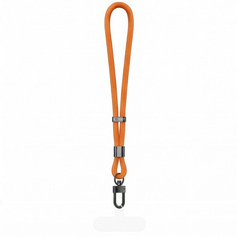 Tech-Protect C11S Rope Wrist Strap rankinė juostelė, Cosmic Orange