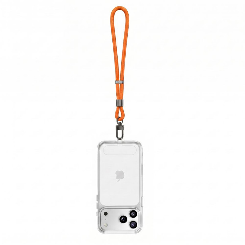 Tech-Protect C11S Rope Wrist Strap rankinė juostelė, Cosmic Orange