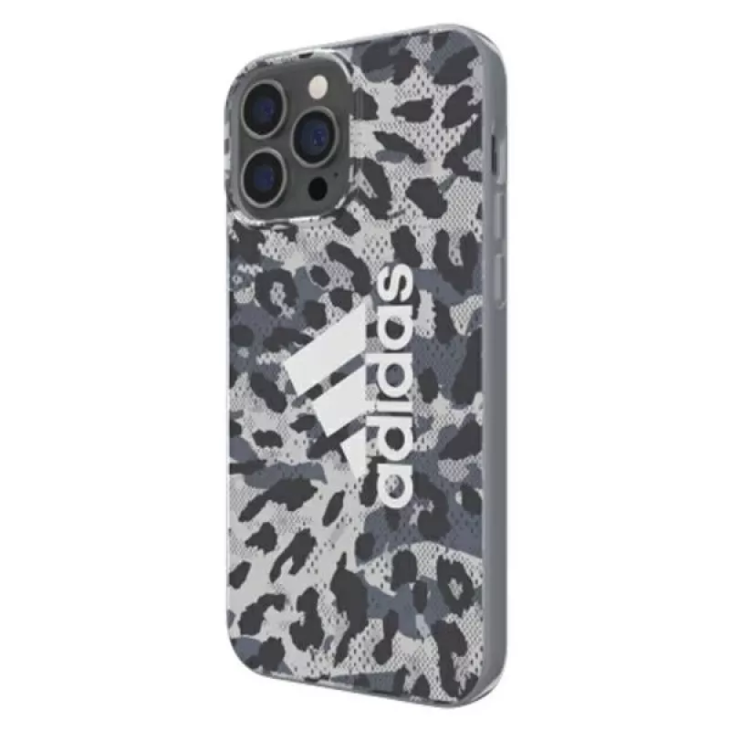 Adidas OR SnapCase Leopard dėklas skirtas Apple iPhone 13 Pro Max, pilkas