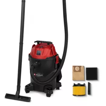 Einhell TC-VC 2555 šlapio ir sauso siurbimo dulkių siurblys, 25 l, juodas/raudonas