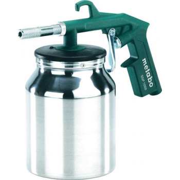 Metabo SSP 1000 (601569000) suspausto oro smėliavimo pistoletas, žalias/metalo