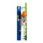 STAEDTLER Lumocolor duo permanentinis DIY žymeklis, 2 antgaliai, 0.6 mm / 1.5 mm, blisteris (348-9 BK-1)