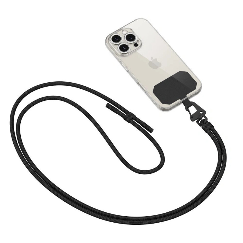Tech-Protect C5S Rope Crossbody Strap, juodas
