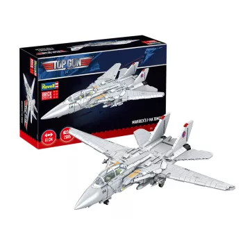 Revell Brick System Maverick's F-14A Tomcat Top Gun 009639090 konstrukcinis rinkinys, mastelis 1:32