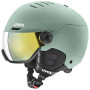 UVEX Wanted Visor slidinėjimo šalmas, 58-61 cm (L), žalias