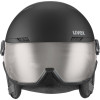 UVEX Wanted Visor pro V slidinėjimo šalmas, juodas matinis