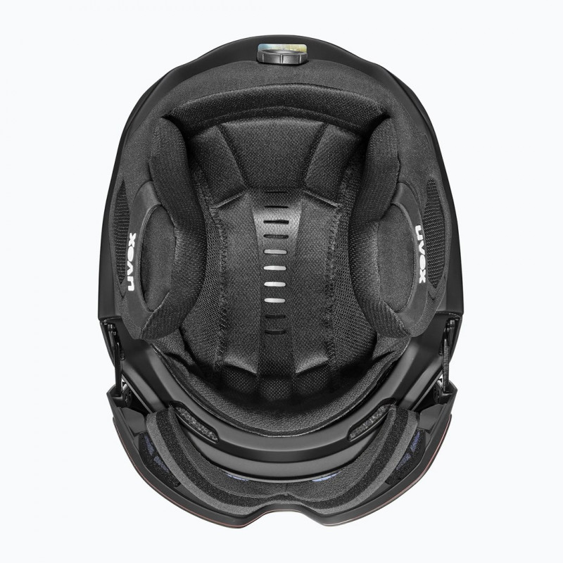 UVEX Ultimate Horizon MIPS slidinėjimo šalmas, juodas matinis