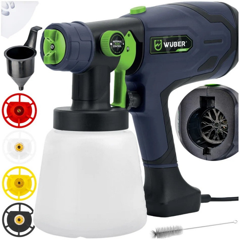 Wuber W02002 elektrinis purškimo pistoletas, 400 W