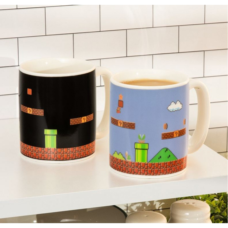 Paladone PP2927NN Super Mario Bros. puodelis, kuriame keičiasi spalva, įvairiaspalvis