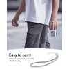 ESR Orbit HaloLock MagSafe dėklas, skirtas Apple AirPods Pro 3, baltas