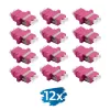 LogiLink FA02LC8 šviesolaidinė jungtis LC Duplex, 12 vnt., su flanšu, violetinė