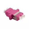 LogiLink FA02LC8 šviesolaidinė jungtis LC Duplex, 12 vnt., su flanšu, violetinė