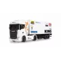 Amewi Mini-Scania 730 S su dėžiniu priekabos puspriekabę 1:64 RTR, balta (22784)