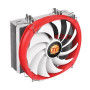 Thermaltake NiC L32 procesoriaus aušintuvas, 140 mm PWM ventiliatorius, aliuminis ir varis, raudonas, baltas
