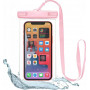 Tech-Protect Universal Waterproof Case UWC7 (THP1183PINK) universalus vandeniui atsparus dėklas, skirtas įrenginiams iki 6,9", rausvas