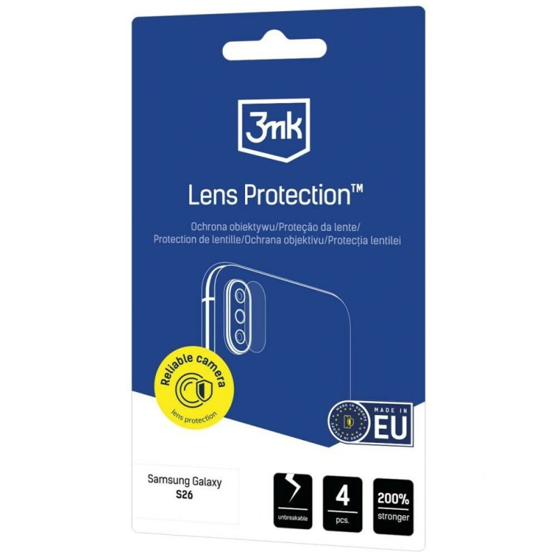 3MK Lens Protection fotoaparato objektyvo apsauga Samsung Galaxy S26, 4 vnt.