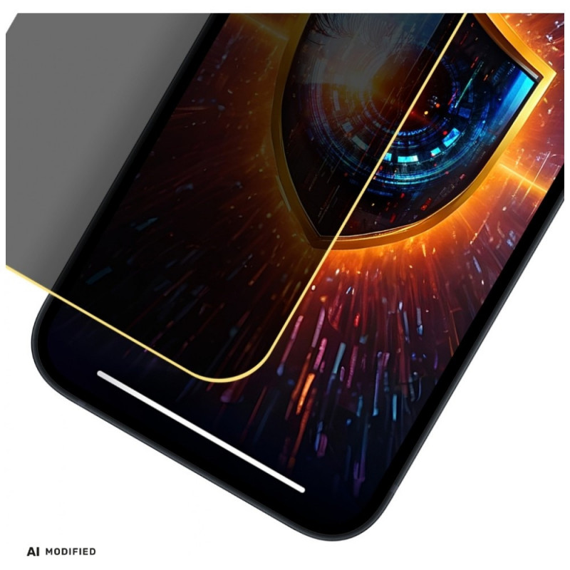 3MK Silky Matt Privacy matinė privatumo ekrano apsauginė plėvelė, skirta Realme 14 Pro
