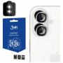 3MK Lens Protection Pro fotoaparato objektyvo stiklas, skirtas Apple iPhone 17, sidabrinis
