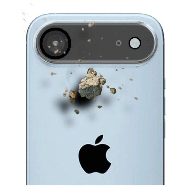 3MK Lens Pro Full Cover grūdintas fotoaparato objektyvo stiklas Apple iPhone Air