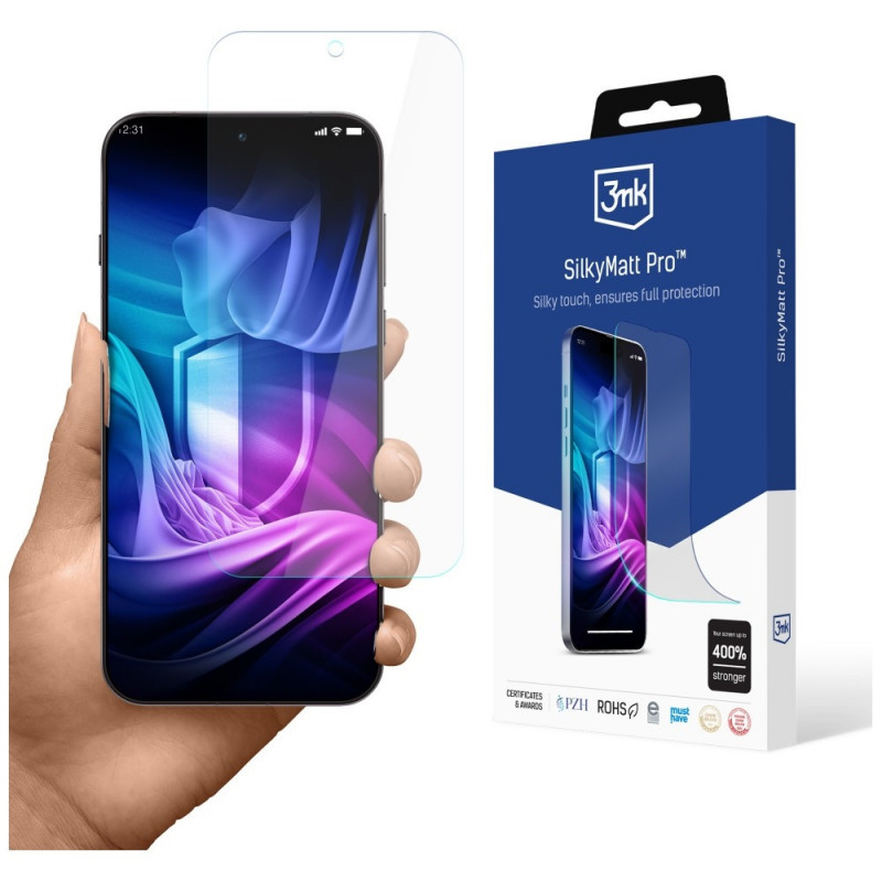 3MK Silky Matt Pro matte screen protector film Oppo Find X9 Pro