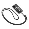 Tech-Protect C1S Rope Crossbody Strap, juodas/juodas