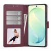 Tech-Protect Wallet dėklas Samsung Galaxy S26 FE, bordo
