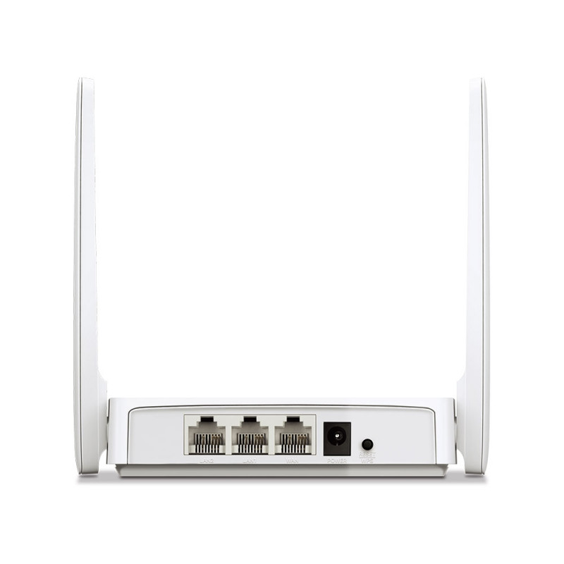Mercusys AC10 dviejų dažnių Wi-Fi maršrutizatorius, 300+867 Mbps