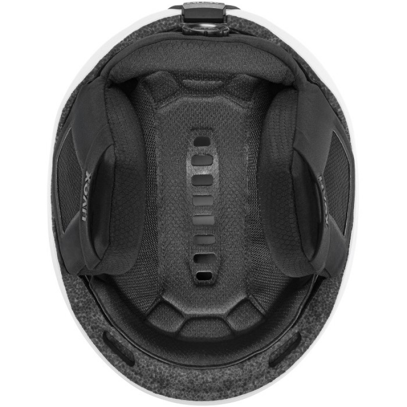 UVEX Monte LT MIPS baltas šalmas slidininkams, 54-62 cm