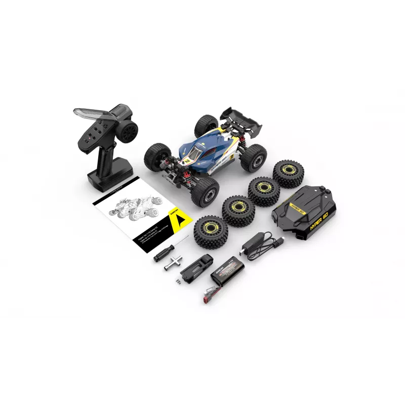 Amewi Hyper Go Buggy V2 RC bagis, bešepetėlis, 4WD, mastelis 1:16, RTR