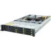 Gigabyte R283-ZF0-AAL1 rev. 3.x stelažo tipo serveris, du EPYC 9004/9005, GPU palaikymas 4x, 12x 2.5" NVMe/SATA, NIC komplekte nėra, 2x 2700 W