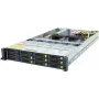 Gigabyte R283-ZF0-AAL1 rev. 3.x stelažo tipo serveris, du EPYC 9004/9005, GPU palaikymas 4x, 12x 2.5" NVMe/SATA, NIC komplekte nėra, 2x 2700 W