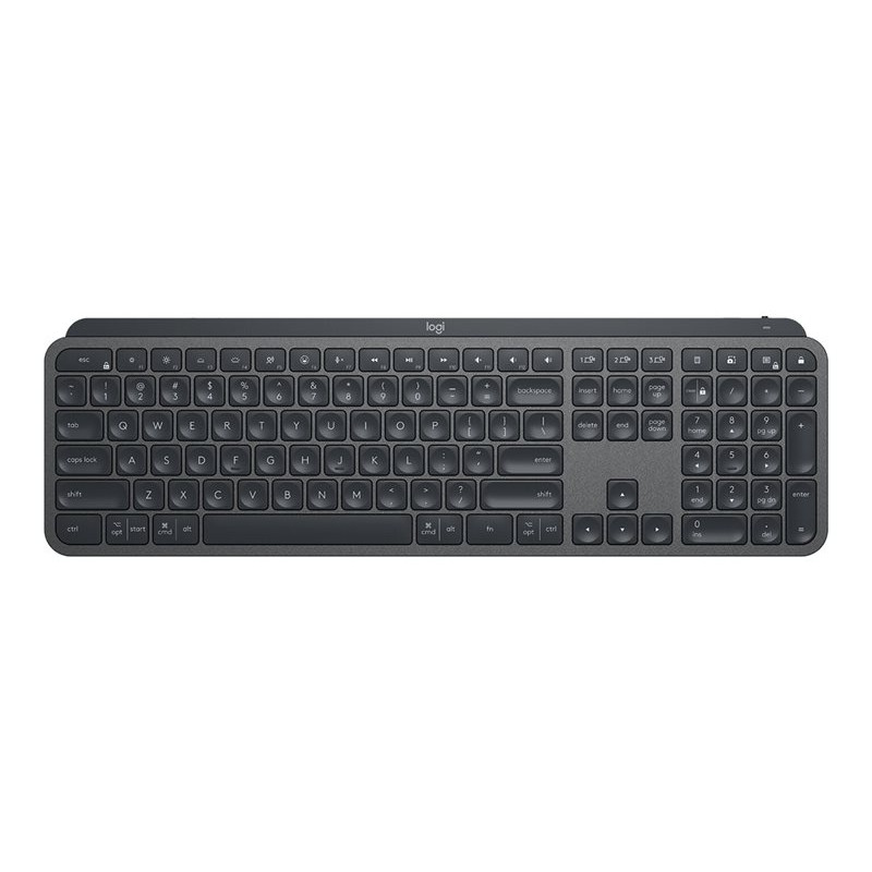 Logitech MX Keys Combo for Business belaidis klaviatūros ir pelės komplektas (920-010929), grafitas, itališka QWERTY